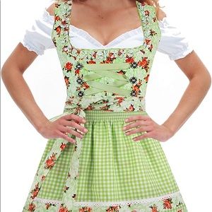 Alte Liebe German Bavarian Dirndl Trachten Floral Dress Oktoberfest